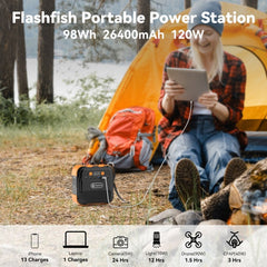 A101 120W 98Wh 26400mAh Portable Power Station